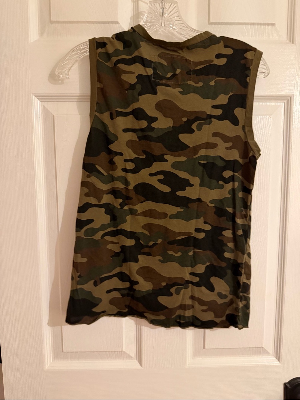 NILI LOTAN 2  Print Sleeveless Tank Top - camo & leopard - Picture 6 of 8